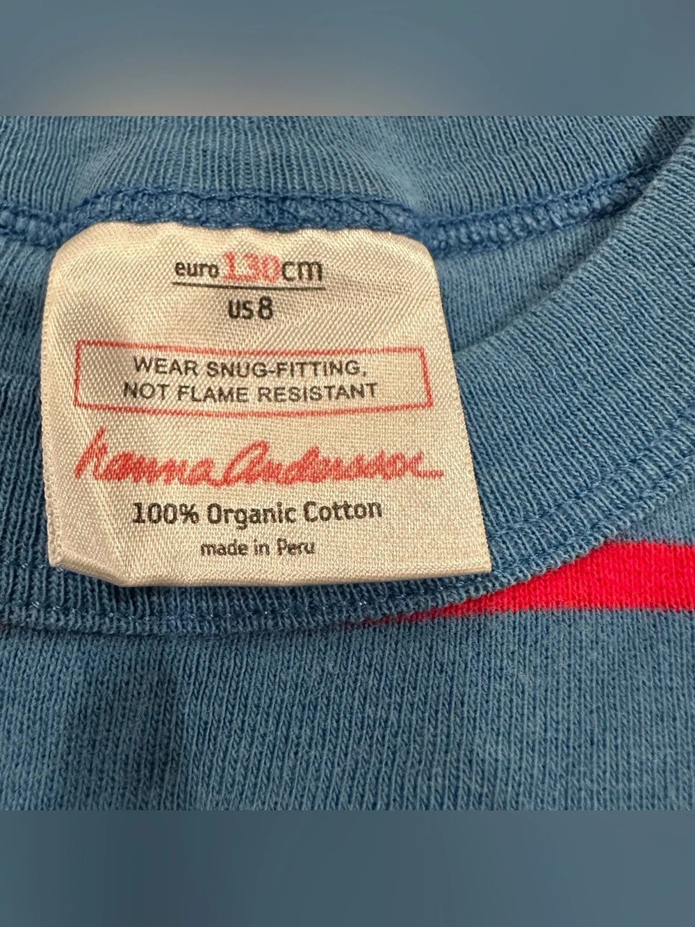 Hanna Andersson Unisex Kids Lot of 6 Mismatched Organic Pajamas Size 8